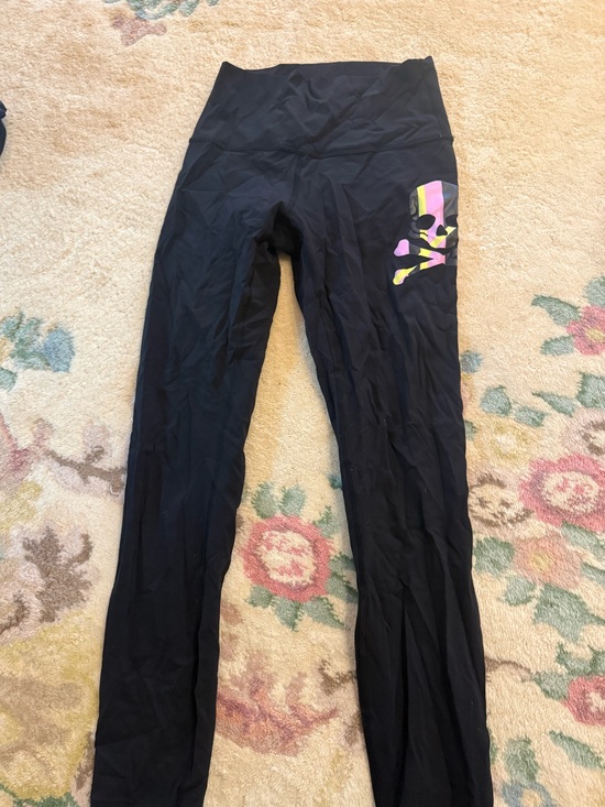 lululemon athletica Pants - Lululemon/SoulCycle skull logo leggings